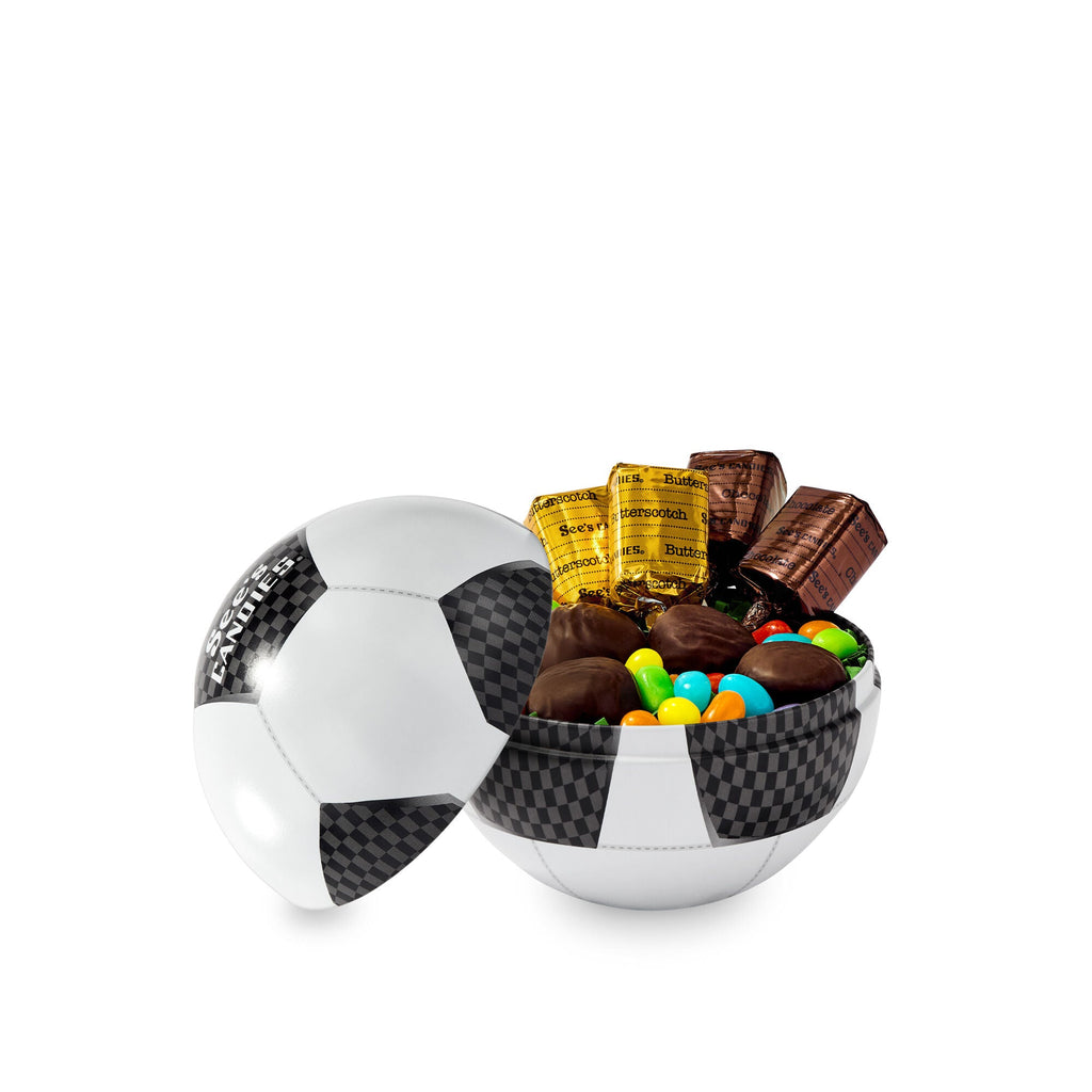 Soccer Ball Tin
